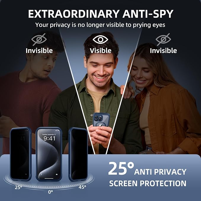 TIESZEN for iPhone 15 Pro Case, Compatible - Image 2
