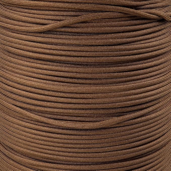 Paracord Planet Solid Color 550lb Paracord – 7 Strand Type III Nylon Cord by ParacordPlanet