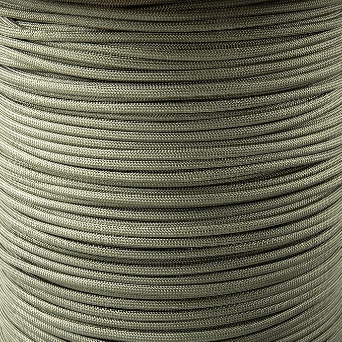 Paracord Planet Solid Color 550lb Paracord – 7 Strand Type III Nylon Cord by ParacordPlanet