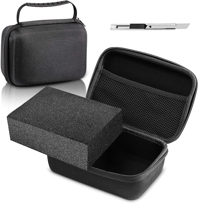 Relaxweex EVA Hard Case with Customizable Foam 7.1 x 4.7 x 3.1 Inch Protective by Relaxweex