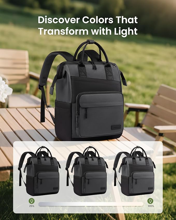 LOVEVOOK Laptop Backpack for Women, 17 Inch Travel Backpack for Work College - Image 7