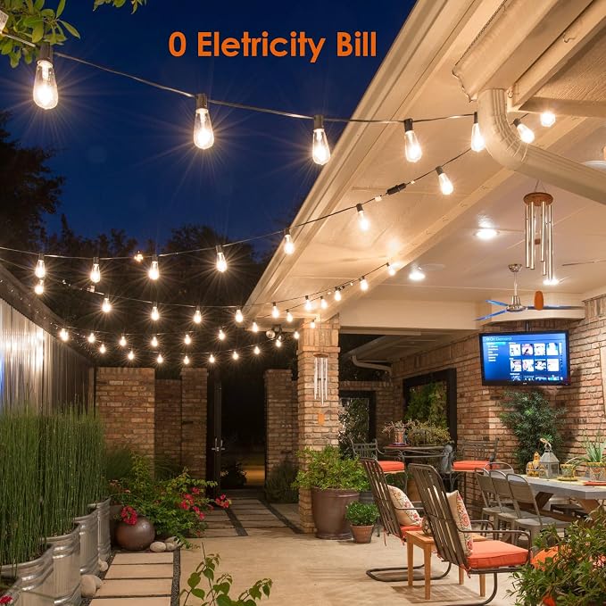 Bdrofn 120FT Solar String Lights Outdoor, Solar Patio Lights Waterproof - Image 7