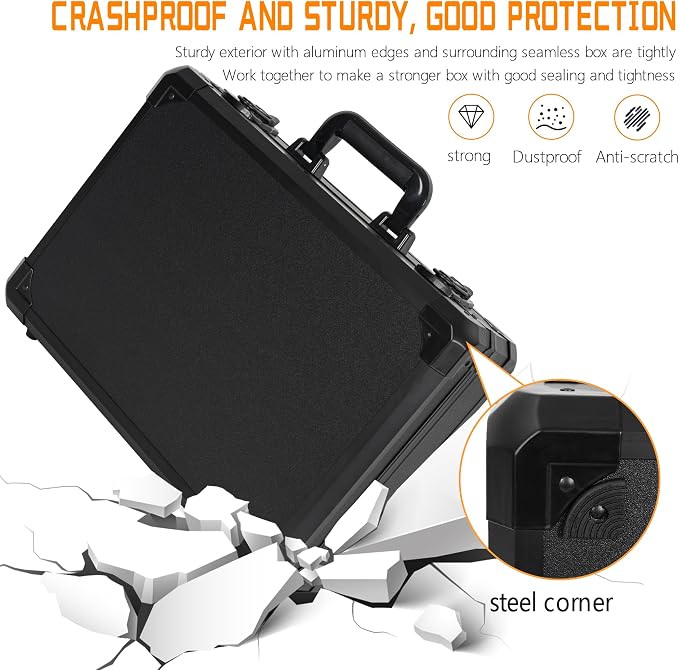 15 Inch Aluminum Carrying Case 15 X 11 X 4.3 Inch Ideal - Image 7