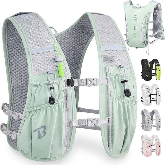 BECOJADDE Running Vest Hydration Backpack by BECOJADDE