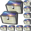 CLAONER Solar Lights Outdoor, Wireless Motion Sensor Lights, IP65 Waterproof by Claoner