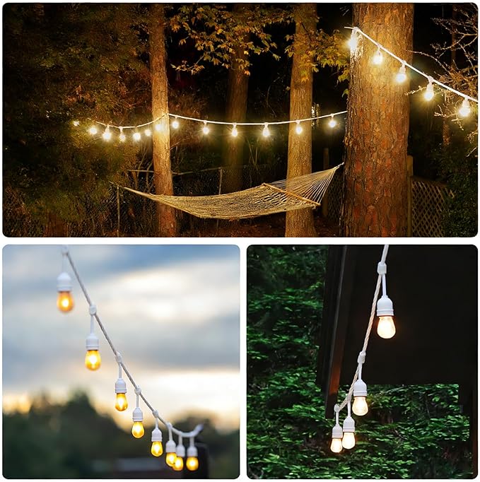 SUNTHIN 105FT Outdoor White String Light - Image 7