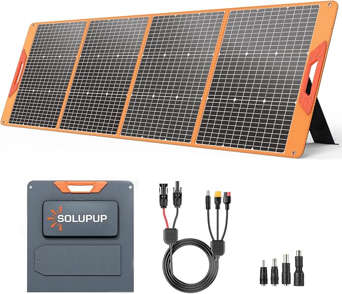 SOLUPUP 200 Watt Portable Solar Panel by SOLUPUP
