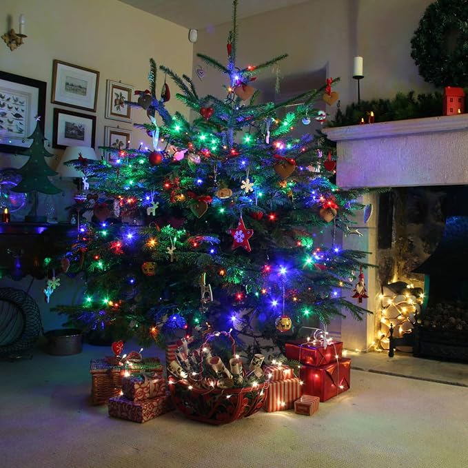 Dazzle Bright Multi-Colored Christmas String Lights, 164ft 2000 LED Waterproof - Image 4