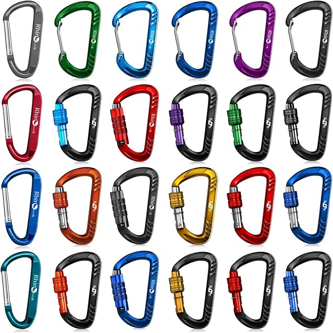 Rhino Produxs 12kN Heavy Duty Carabiner Clips, - Image 7