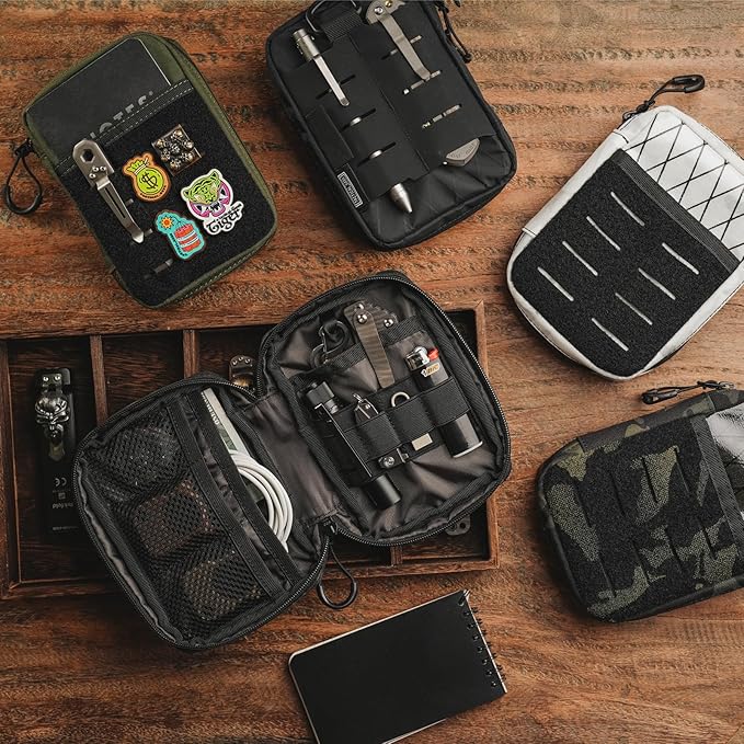 TACTICAL GEEK Block E3.0 EDC Compact Waist Pocket Pouch, Men EDC Pouch Organizer - Image 6