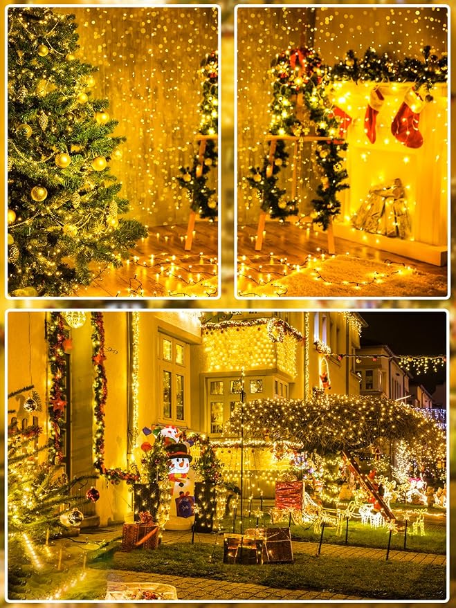 Super-Long 165FT 500 LED Christmas Tree Decor String Lights Indoor Outdoor - Image 6