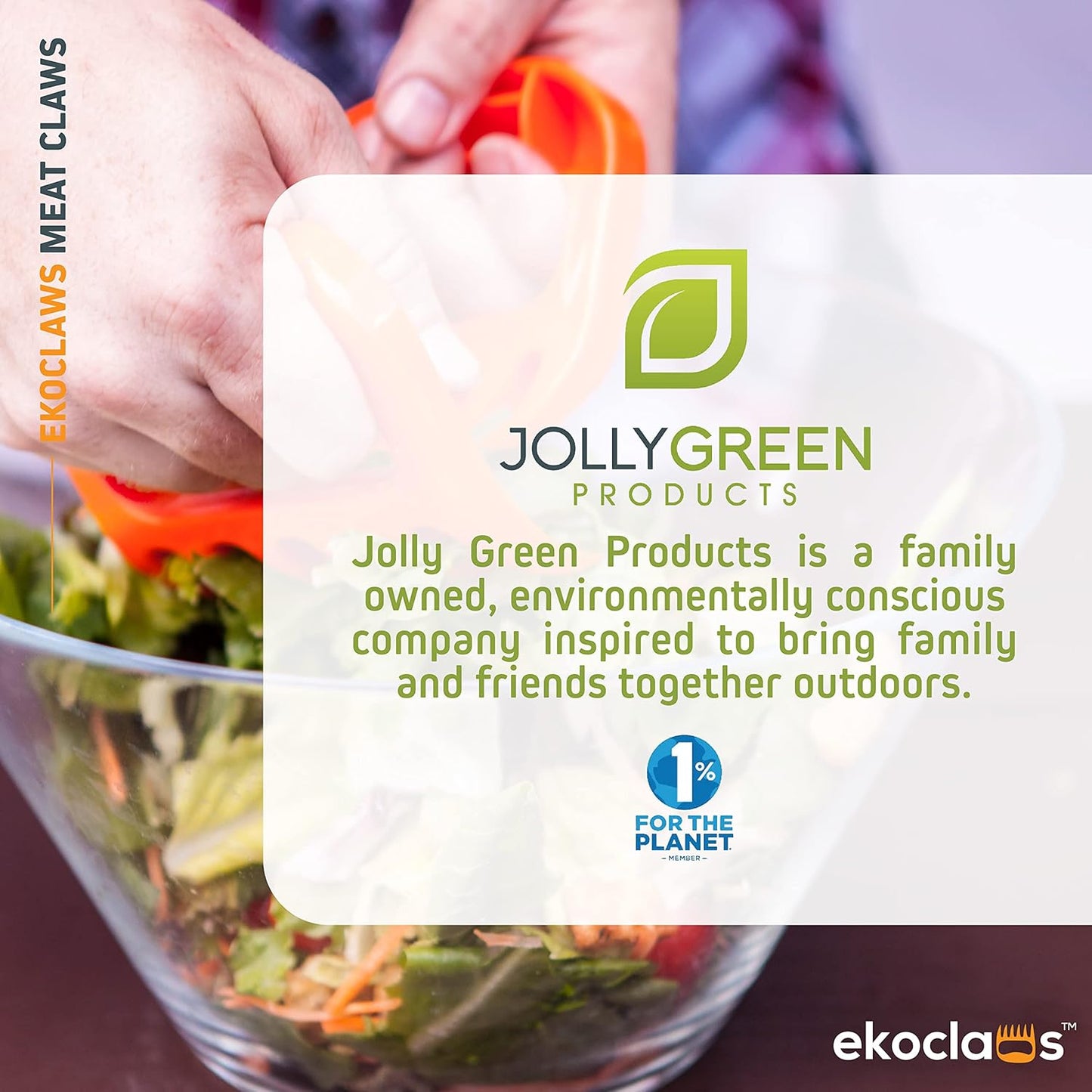 Ekoclaws Meat Claws, Professional Meat Shredder Claws for Shredding Meat, BBQ Accessories to Shred, Bear Claws for Shredding Meat, Pull, Lift & Carve Food