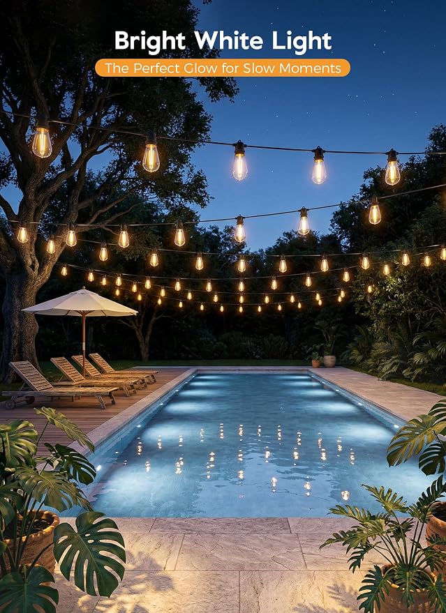 Minetom 79FT Solar String Lights Outdoor Waterproof, 24 LED S14 Shatterproof - Image 7