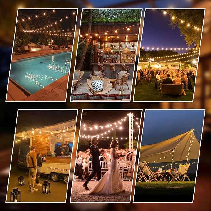 Outdoor String Lights, 75FT Patio Lights - Image 7