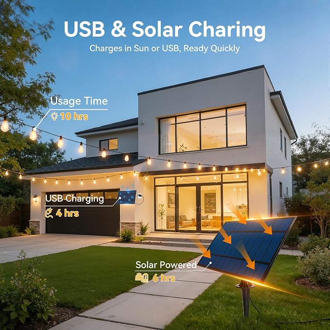 Ollny S11 30FT Solar String Lights Outdoor - Image 7