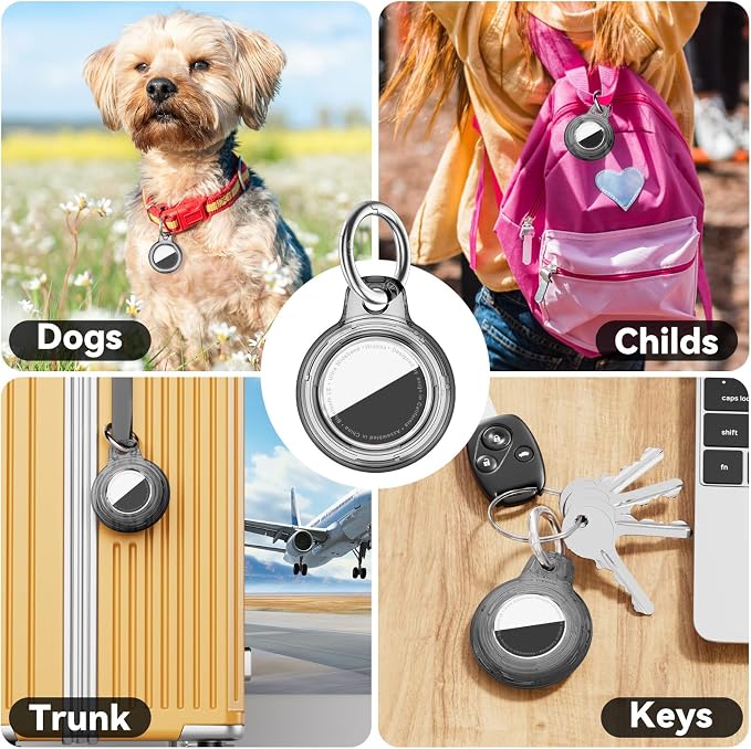 for Apple AirTag 2nd & 1st Gen, Waterproof Case - Image 4