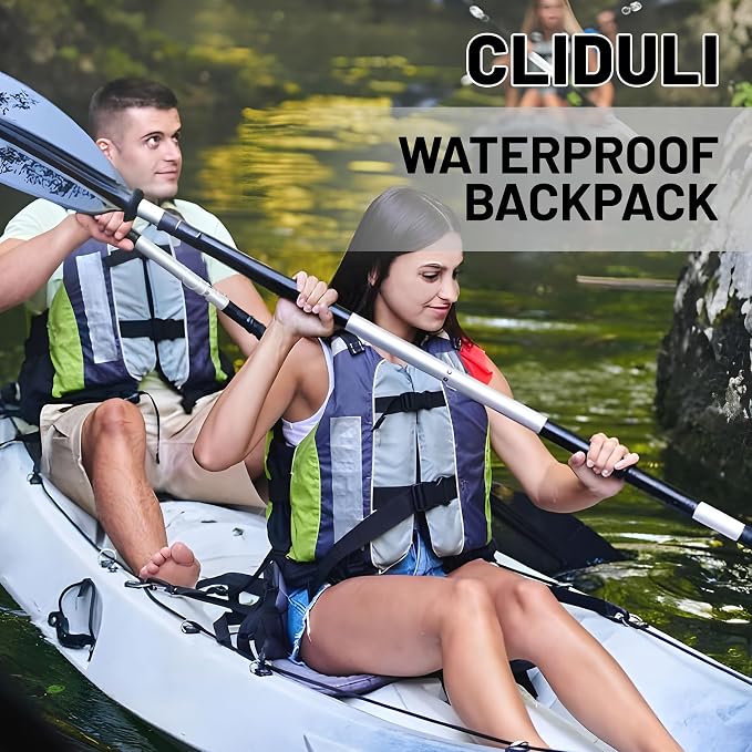 Waterproof Dry Bag, Roll Top Summer Sunflowers Small Waterproof Backpack - Image 7
