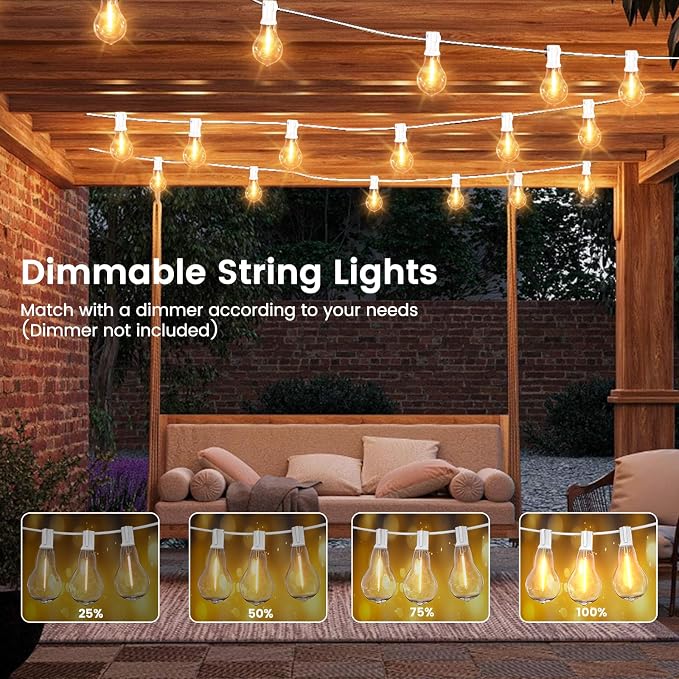 String Lights for Outside 300FT Outdoor Lights - Image 2
