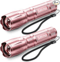 LETMY Tactical Flashlight S2000-2 Pack Bright Military Grade LED Flashlights by Letmy