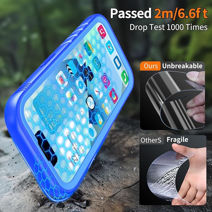 Cozycase Compatible with iPhone 14 Pro Max Waterproof Case - Image 4