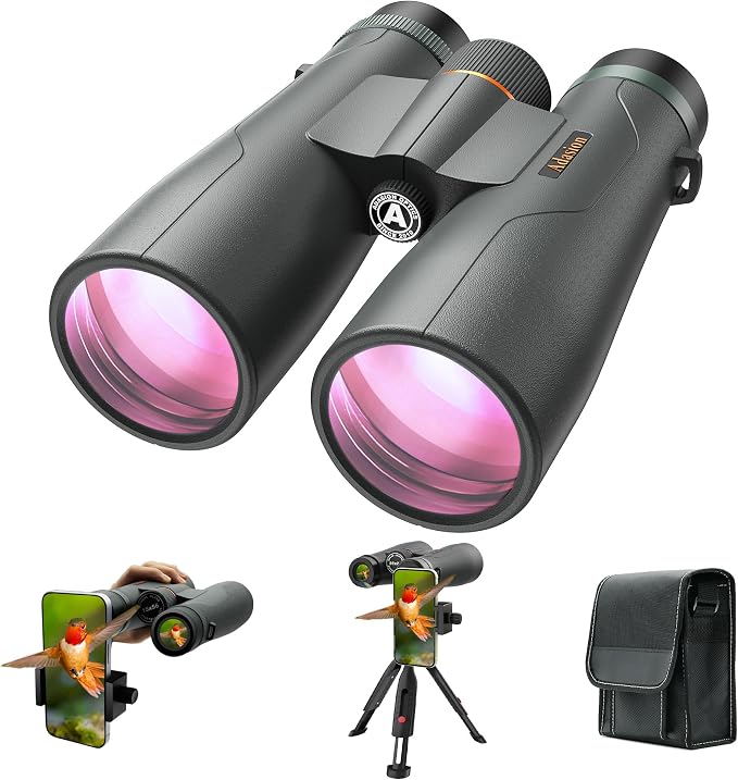 Adasion 15x56 UHD Binoculars for Adults High Powered by Adasion
