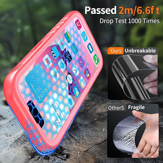 Cozycase Compatible with iPhone 14 Pro Waterproof Case - Image 4