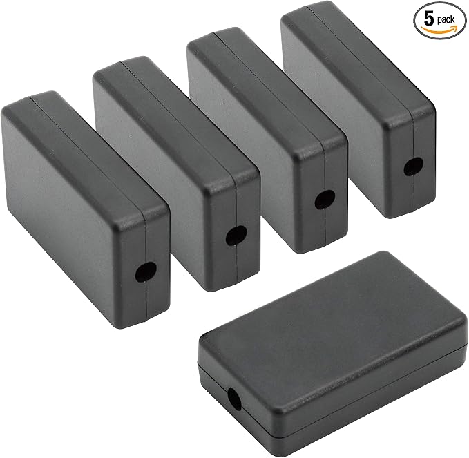 LeMotech 5Pcs ABS Plastic Electrical Project Case Power Junction Box, Project by LeMotech