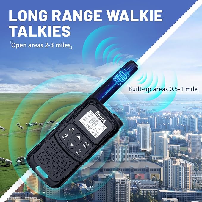 Radios Walkie Talkies Long Range: Rivins F22 Rechargeable Walkie Talkies - Image 7