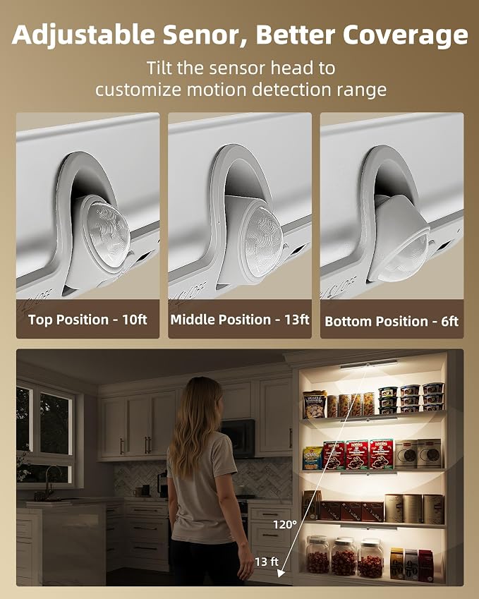 EZVALO 15-inch Motion Closet Lights - Image 3