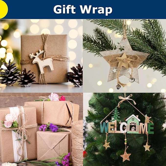 Vanhench 805ft Black Twine String, Arts & Crafts, Gift Wrapping, String - Image 3