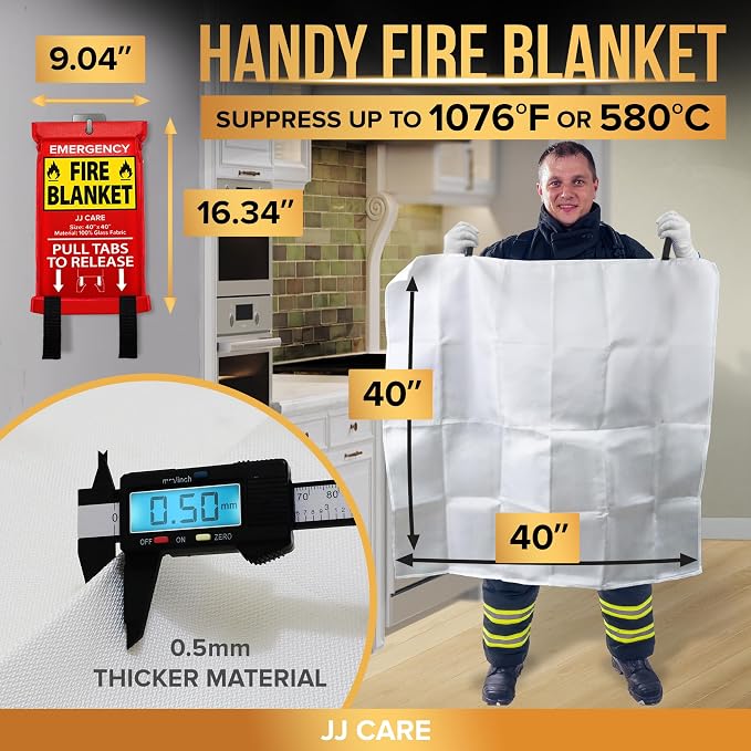 JJ CARE Fire Blanket - Image 3