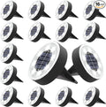 Joomer Solar Ground Lights, 16 Pack 8 LED Solar Lights Outdoor IP68 Waterproof by Joomer