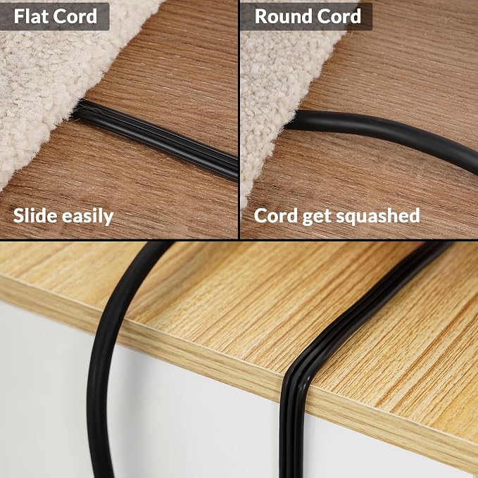 Elecan Flat Plug Extension Cord 15 Ft - Image 4