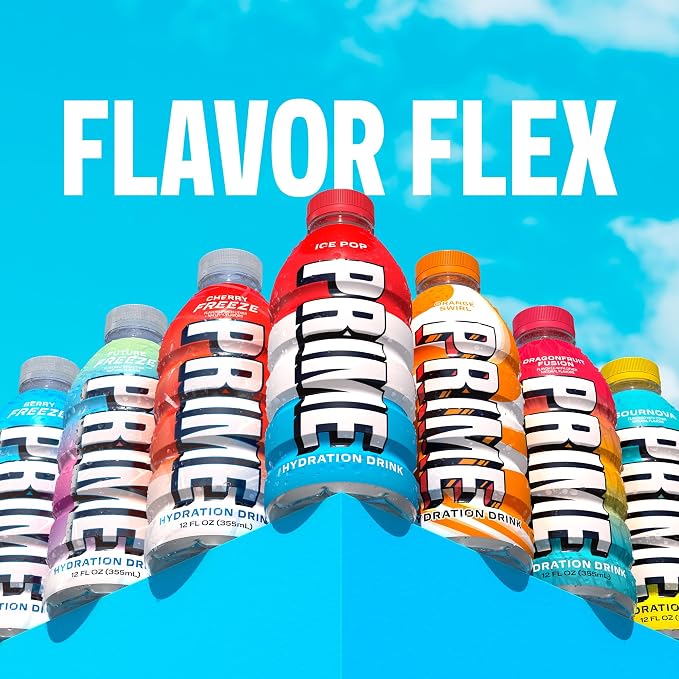 PRIME HYDRATION Variety, Dragonfruit Fusion, & Future Freeze Sports Drinks - Image 7