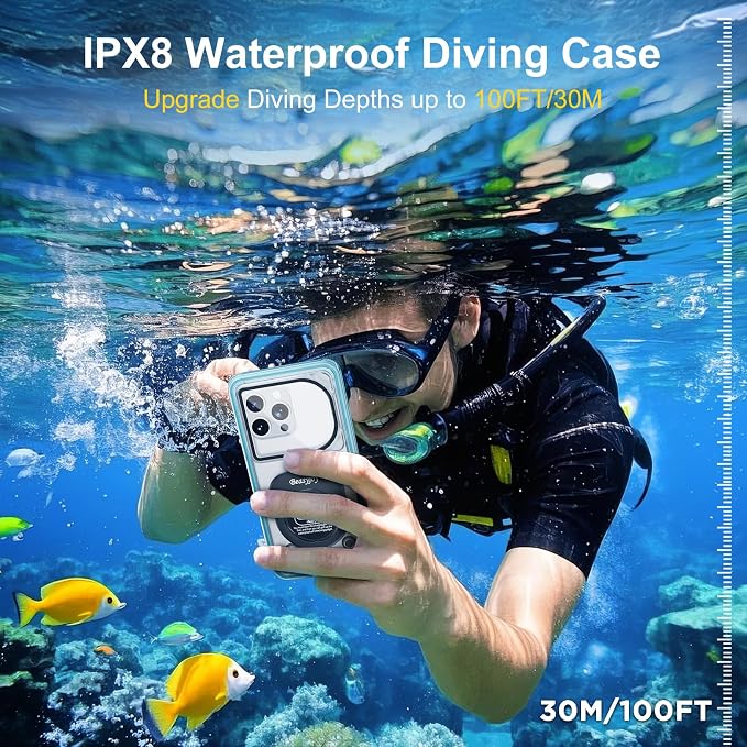 Beasyjoy Waterproof Phone Case, Underwater Phone Case - Image 3