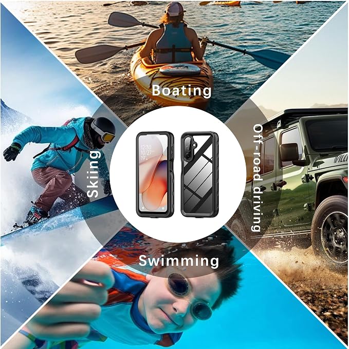 DINGXIN for Samsung Galaxy A17 5G Phone Case Waterproof, IP68 Certified - Image 7