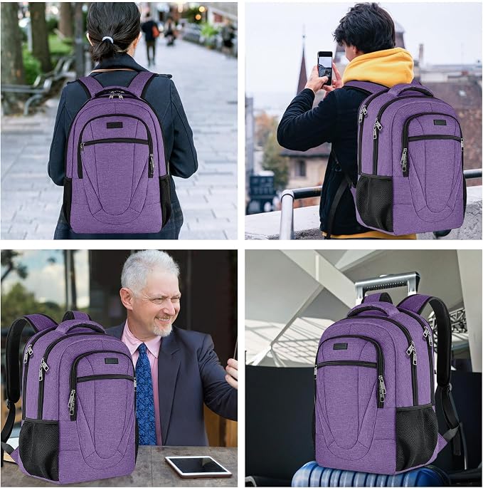 BIKROD Backpack for Men Women, Backpacks for School Teen Boys, Business Anti - Image 5