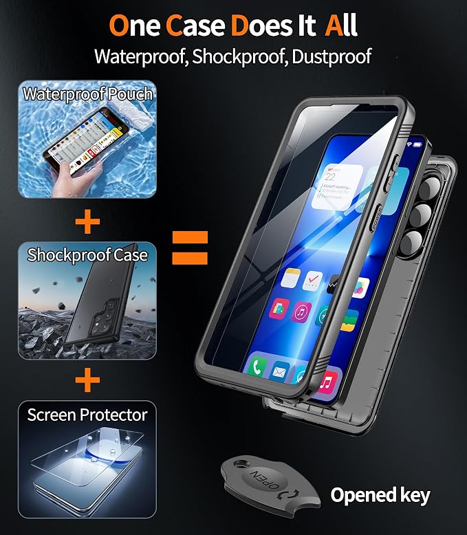 Cozycase Top Waterproof Case for Samsung Galaxy S26 Ultra - Image 3