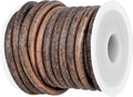 GENIQUE Real/Genuine Round Leather String Cord by GENIQUE