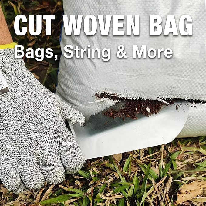 Hori Hori Garden Knife Heavy-Duty Small Gardening Trowel, for Quick Digging, Cutting, Weeding