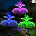 Weepong Solar Garden Lights Waterproof 3 Pack Solar Lights Outdoor Decorative 7 by Weepong