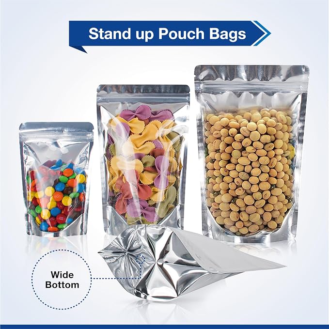 BELLE KR® 6x9 Quart Mylar Bags for Food Storage - Image 6