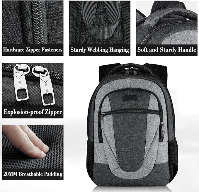 BIKROD Travel Laptop Backpack Men, School Backpacks - Image 3