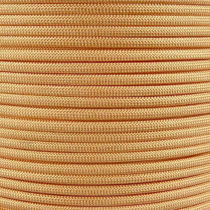 Paracord Planet Solid Color 550lb Paracord – 7 Strand Type III Nylon Cord by ParacordPlanet