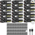 Bud K 24pack Headlamp Rechargeable, 1000 Lumen Headlamps by BUDK