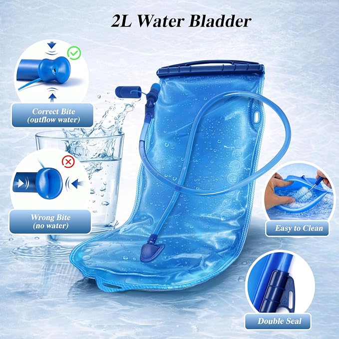 2 Pack Hydration Backpack Pack - Image 2