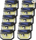 TECKNET 231 LED Solar Motion Lights Outdoor Waterproof, 10 Pack 300° Angle & 3 by Tecknet