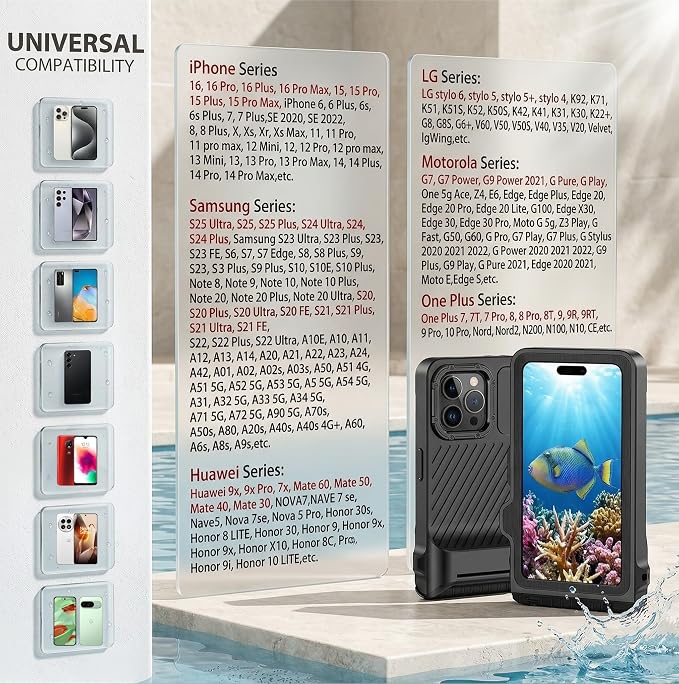 Diving Phone Case for iPhone 17 16 15 14 13 Pro Max Galaxy S25 S24 S23 Ultra - Image 8