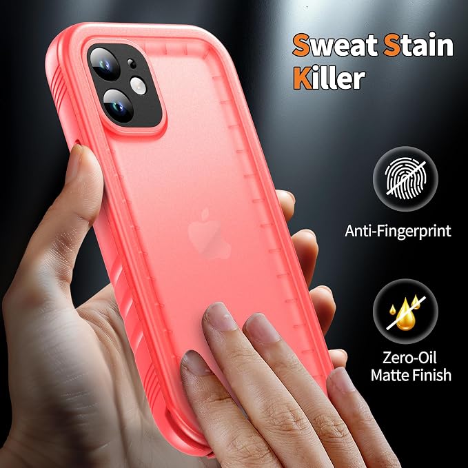 Cozycase Compatible with Waterproof iPhone 11 case, Built-in Screen Protector - Image 9