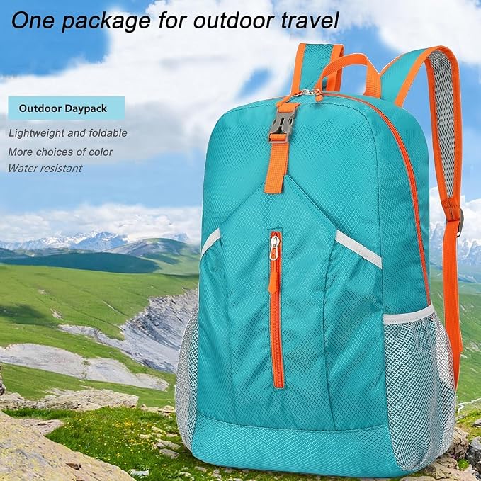 levayhill 25L Foldable Hiking Backpack Lightweight Packable Basic-Daypack - Image 8